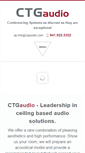 Mobile Screenshot of ctgaudio.com